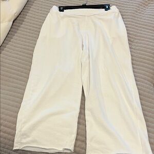 Eileen Fisher White wide leg Pants